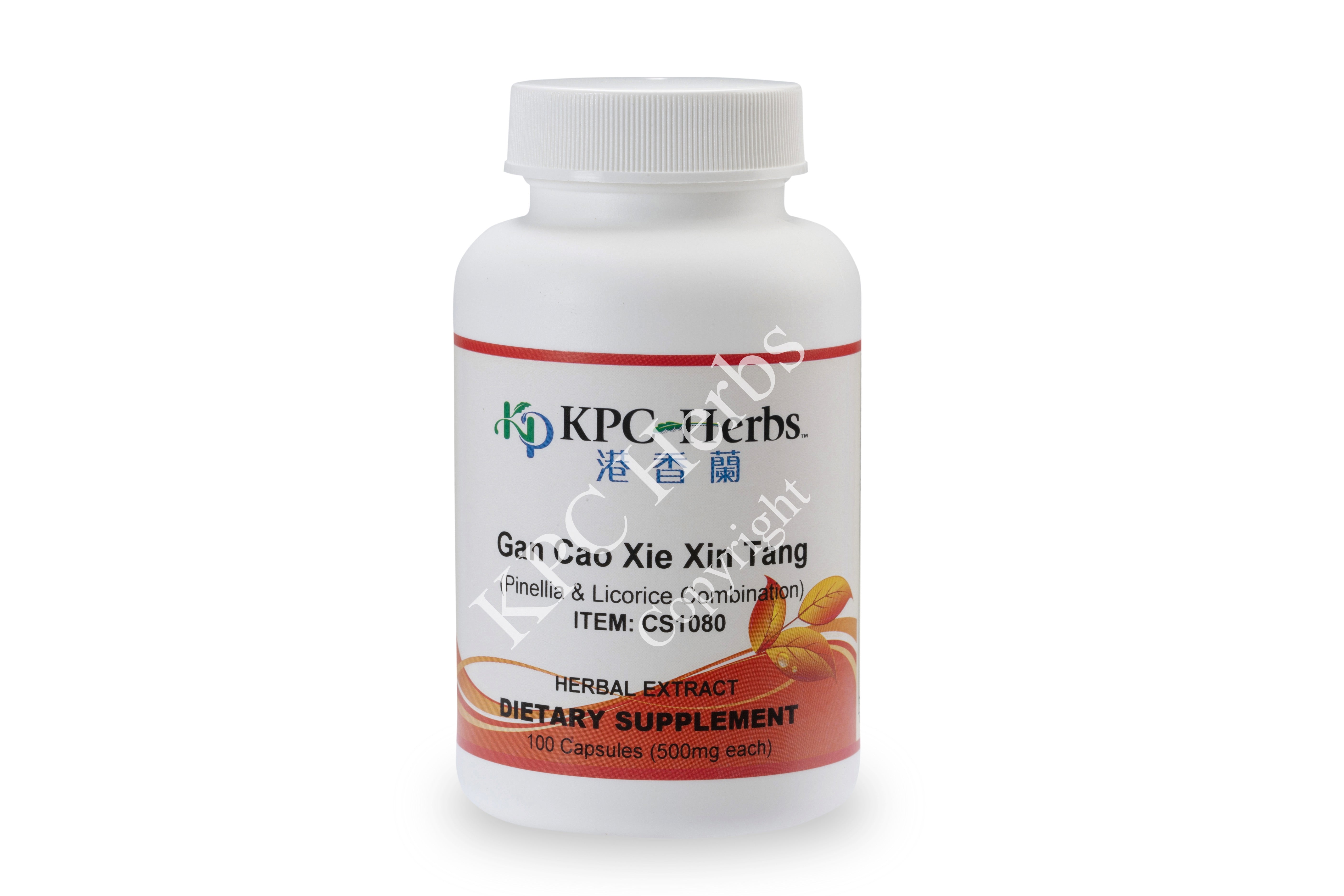 Gan Cao Xie Xin Tang - CS1080 - Capsules – Golden Legacy Solutions