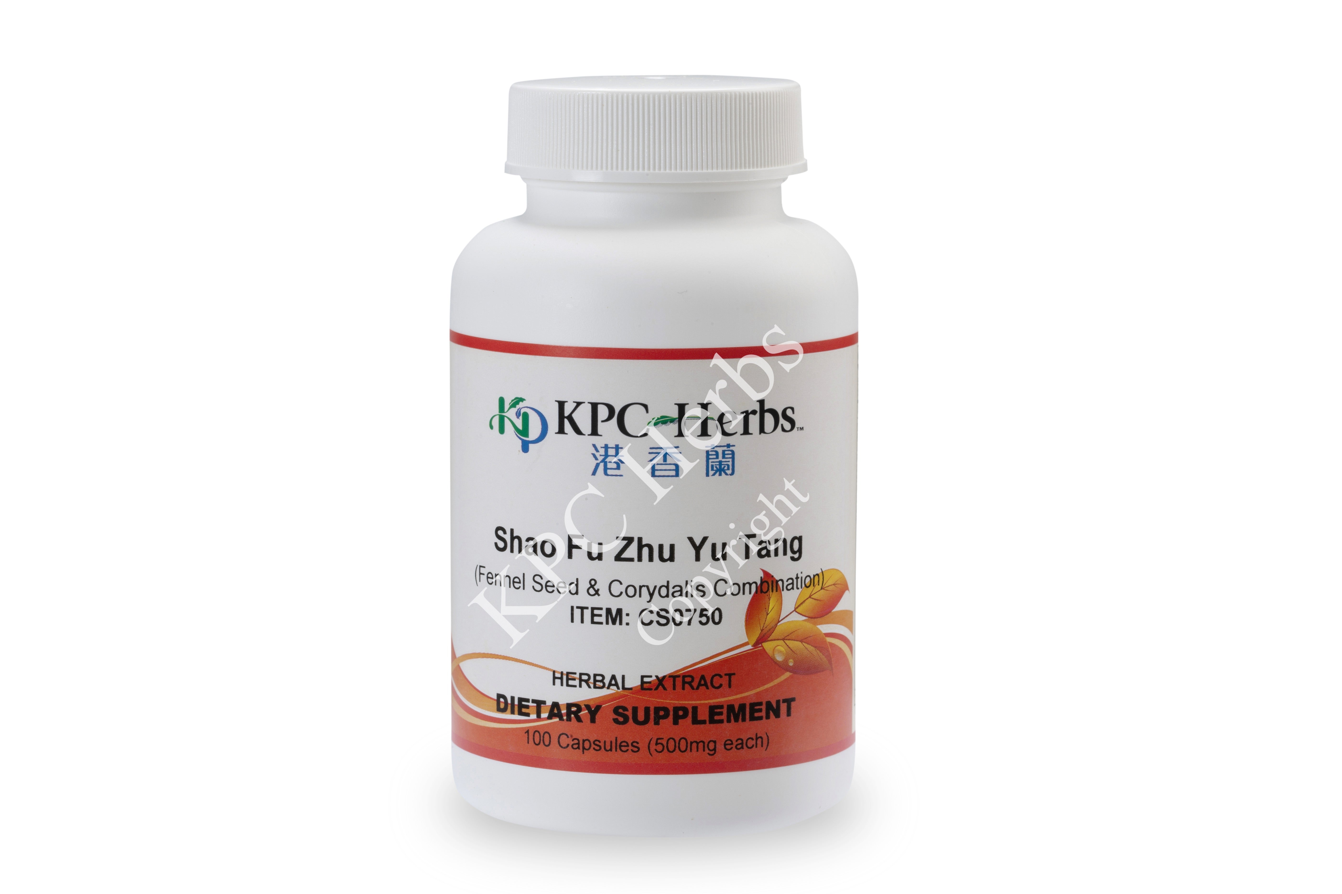 Shao Fu Zhu Yu Tang - CS0750 - Capsules – Golden Legacy Solutions